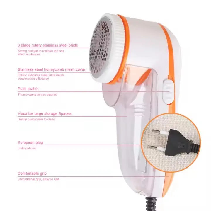 Fresh Fabric Electric Lint Remover – Powerful Fabric Shaver for Clothes & Upholstery