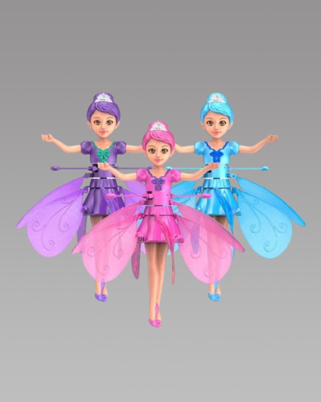 Magic Fly Fairy Doll – Flying Princess Toy with LED Lights