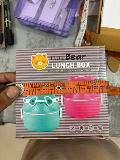 Cute Teddy Bear Lunch Box Thermoware Lunch Box Sets